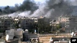 Suriyaning Hims shahri, havaskor surat, 11-iyun, 2012-yil