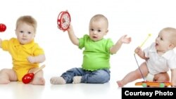 A new study says babies who listen to music develop language better. (U. of Washington)