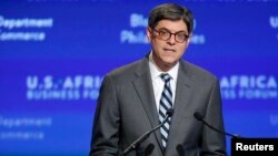Menteri Keuangan AS Jack Lew.