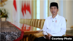 Presiden Joko Widodo di Istana Kepresidenan, Bogor, Kamis, 18 Mei 2018, mengucapkan selamat menjalankan ibadah puasa di bulan Ramadan, 1439 Hijriyah. (Foto: Biro Pers Istana).