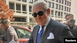 Roger Stone, Washington, le 15 novembre 2019