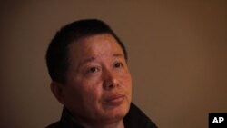 FILE - Gao Zhisheng, a Chinese human rights lawyer.