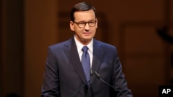 Perdana Menteri Polandia Mateusz Morawiecki 