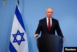 资料照：以色列国防部长约阿夫·加兰特（Yoav Gallant）