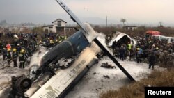 L'avion s'est crashé dans les montagnes du Népal avec à son bord, 71 passagers, le 12 mars 2018.