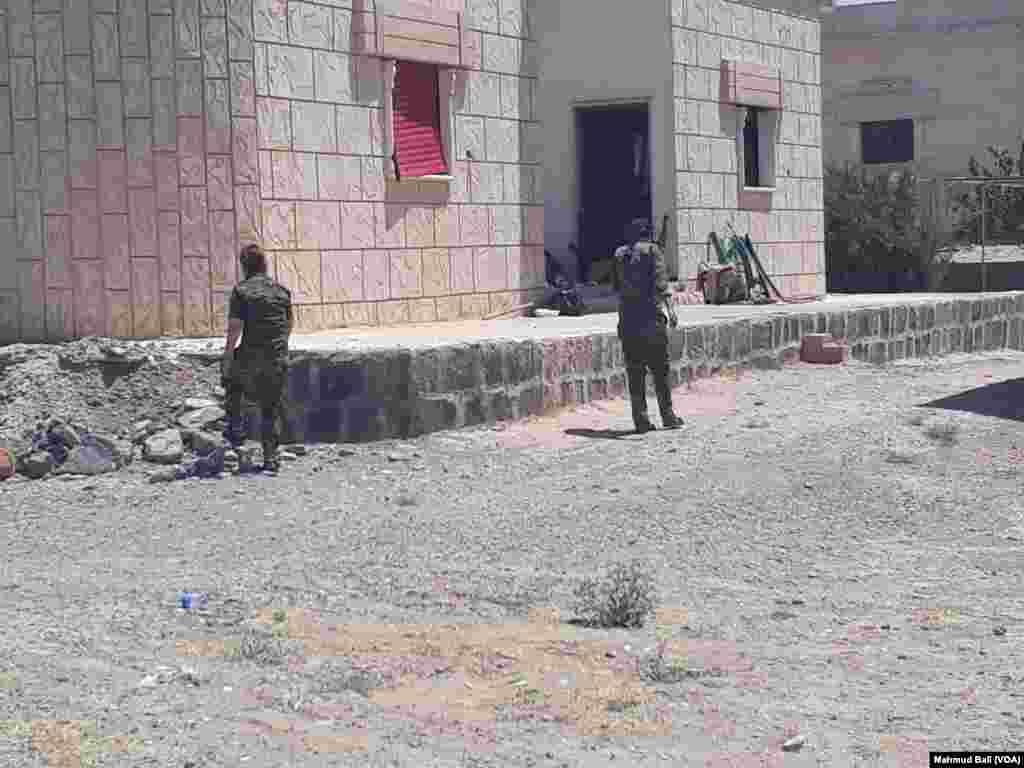 Hotunan Dakarun Kurdawa Na SDF A Fafatawar Kwato Raqqa Cibiyar Kungiyar ISIS