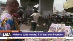 Violence dans le nord du Nigeria, à un jour des élections