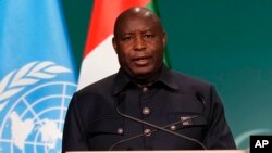 Evariste Ndayishimiye est le président du Burundi depuis 2020.