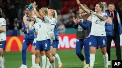 'Yan wasan Ingila bayan da suka doke China da ci 6-1