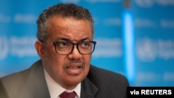 테드로스 아드하놈 게브레예수스 세계보건기구(WHO) 사무총장. 