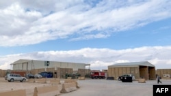 تصویری از پایگاه هوایی عین‌الاسد در استان انبار عراق. ۲۶ دی ۱۳۹۸