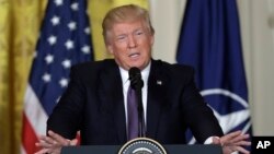 도널드 트럼프 미국 대통령.