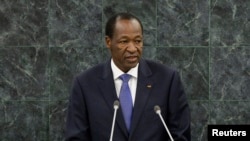 Blaise Compaoré, l'ancien président du Burkina Faso