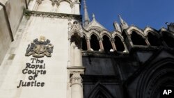 资料照：位于伦敦的英国最高法院