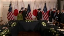 Obama Brings Together Japanese, South Korean Leaders