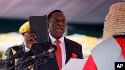 Emmerson Mnangagwa Sabon Shugaban Zimbabwe