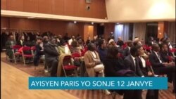 Kominote Ayisyèn Paris a Sonje Soufrans Tranblemanntè 12 Janvye 2010 la 