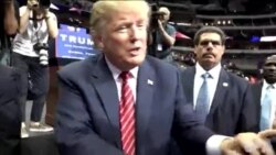 Portrait de Donald Trump, candidat républicain pour la présidentielle 2016