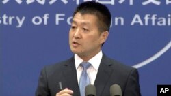 Juru bicara kementerian luar negeri China, Lu Kang (foto: dok). 