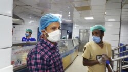 Mohammed Abdullah Hezam, 28, manages a restaurant in Sanaa, May 4, 2020. (VOA/Naseh Shaker)