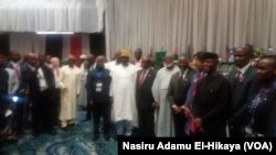 Farfesa Yemi Osinbajo a taron kasashen Afirka akan yaki da cin hanci da rashawa da ya gudana a Abuja