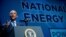 President Barack Obama speaks at the National Clean Energy Summit at the Mandalay Bay Resort Convention Center, Aug. 24, 2015, in Las Vegas.