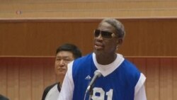 Rodman Sings Happy Birthday to N. Korea's Kim Jong Un