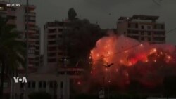 อิสราเอลโจมตีทางอากาศใส่ชานกรุงเบรุต