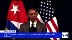 Obama Condemns Belgium Attacks