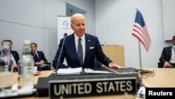 조 바이든 미국 대통령이 지난 3월 벨기에 브뤼셀에서 열린 주요7개국(G7) 정상회의에 참석하고 있다. (자료사진)