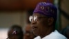 Minister of Information Lai Mohammed briefs the media on the town of Bama liberated from Boko Haram, during a news conference in Abuja, Nigeria, Dec. 8, 2015. 