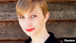 FILE - Chelsea Manning, the transgender U.S. Army soldier responsible for a massive leak of classified material, poses in a photo of herself, May 18, 2017. 