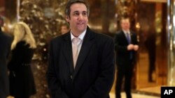 Michael Cohen, le conseiller de Donald Trump à la Trump Tower, à New York, le 16 décembre 2016.