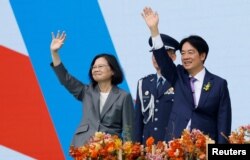 Taiwan's new President Lai Ching-te's inauguration ceremony at the Presidential office building in Taipei