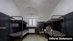 资料照片: 在俄乌战争中被俘的参战朝鲜军人.