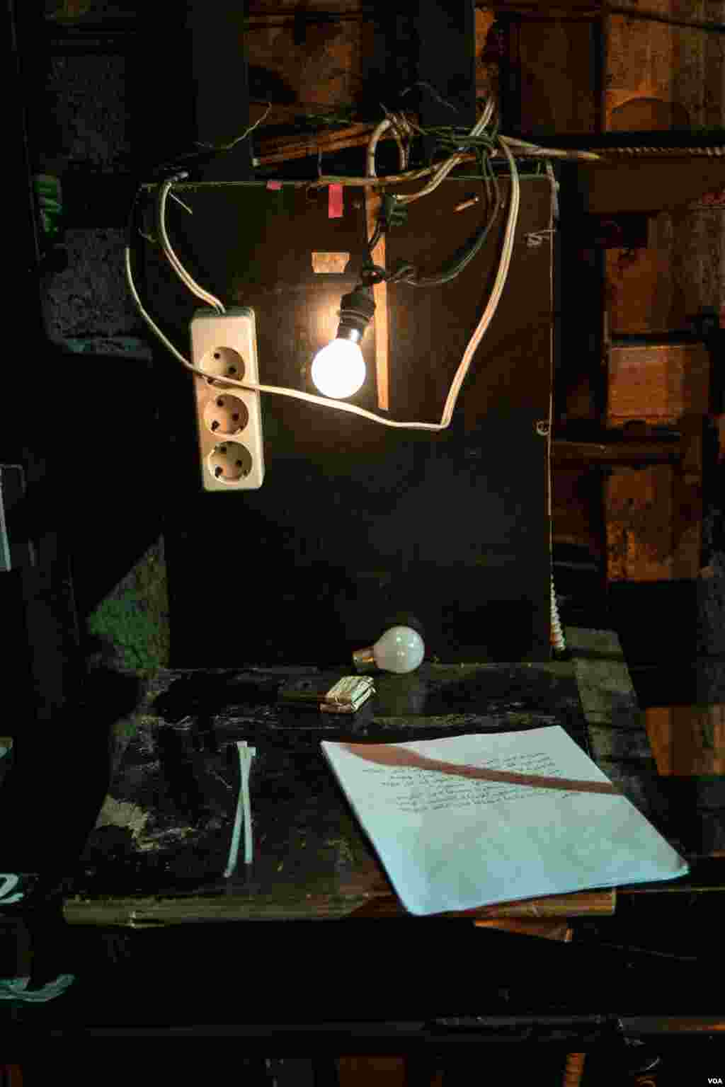 Backstage in the theatre in Casino du Liban, which is in the Lebanese coastal city of Jounieh. (Photo: John Owens for VOA)