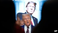 Izabrani predsjednik Donald Trump na događaju povodom nagrade za ličnost godine na Wall Streetu. (Foto: AP/Alex Brandon)