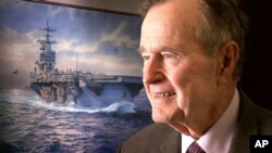 Mantan Presiden AS, George H.W. Bush (Foto: dok).