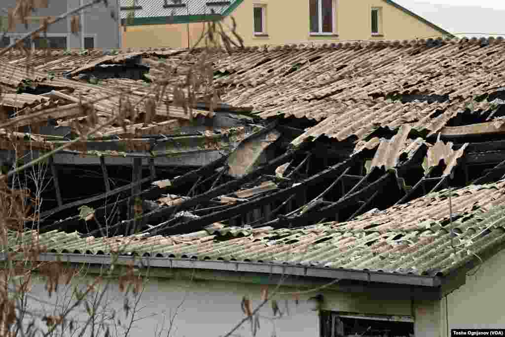 Remains of night club in Kochani, North Macedonia, where fire took at least 59 young lifes, and more than 150 injured.