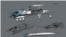Hyperloop is depicted in a drawing released by inventor Elon Musk.