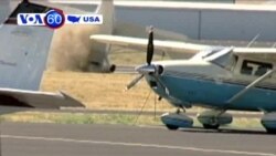 İdaho ştatında uçuş zamanı təkərinin birini itirən təyyarənin pilotu təyyarəni yerə təhlükəsiz endirməyə müvəffəq olub 