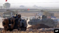 قوای ترکیه همواره نیروهای کردی را در منطقهٔ کوبانی سوریه هدف حملات قرار داده است