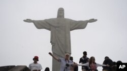Christ the Redeemer in Rio on its last day open to the public