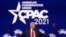 USA-TRUMP/ Former U.S. President Donald Trump at CPAC