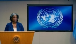 린다 토머스-그린필드 유엔주재 미국대사.