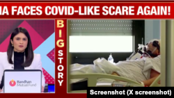 Screenshot of news report on India TV.