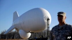 کشتی هوایی بی‌سرنشین ارتش آمریکا که با گاز هلیوم پرواز می کند