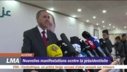 Les Algériens dans la rue contre l’élection présidentielle