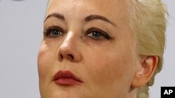 러시아 야권 지도자 알렉세이 나발니 씨의 부인 율리아 나발나야 씨 (자료 사진)