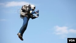 U.S.-based JetPack Aviation has developed a series of new devices that it says are the world's first true jetpacks for personal flight. (Credit: JetPack Aviation)